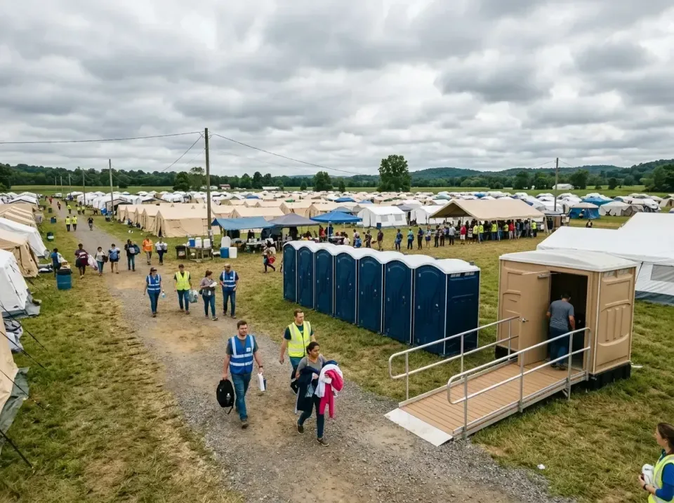 disaster-relief-camp-restrooms-010 — frequently asked questions, Dumpster & Portable Bathrooms Rental in Pleasant Valley, MO